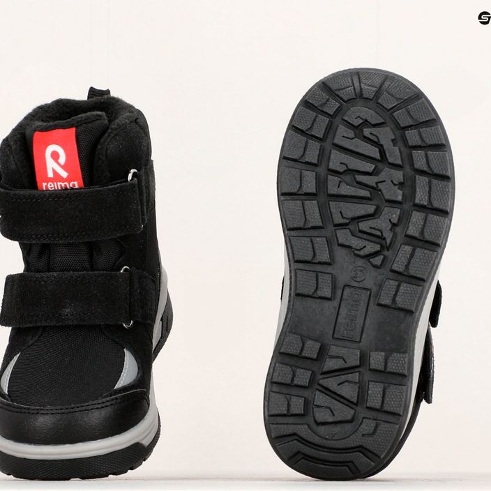 Dětské trekové boty Reima Qing černé 21