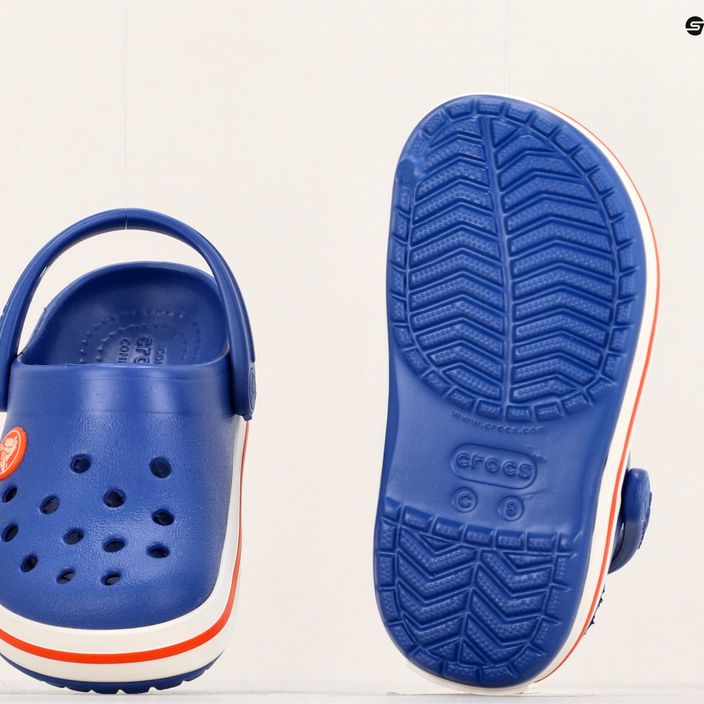Dětské žabky Crocs Crocband Clog 207005 cerulean blue 12