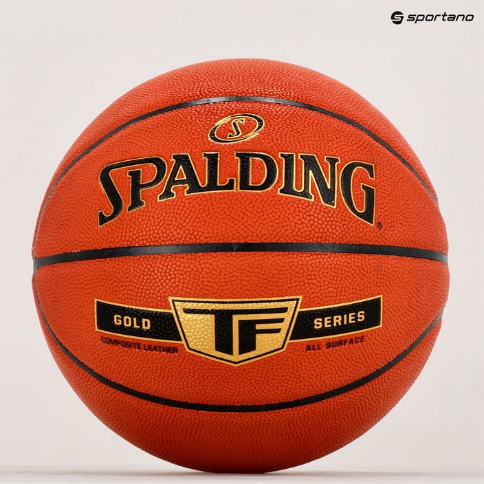 Basketbalový míč Spalding TF Gold Sz7 76857Z velikost 7 6