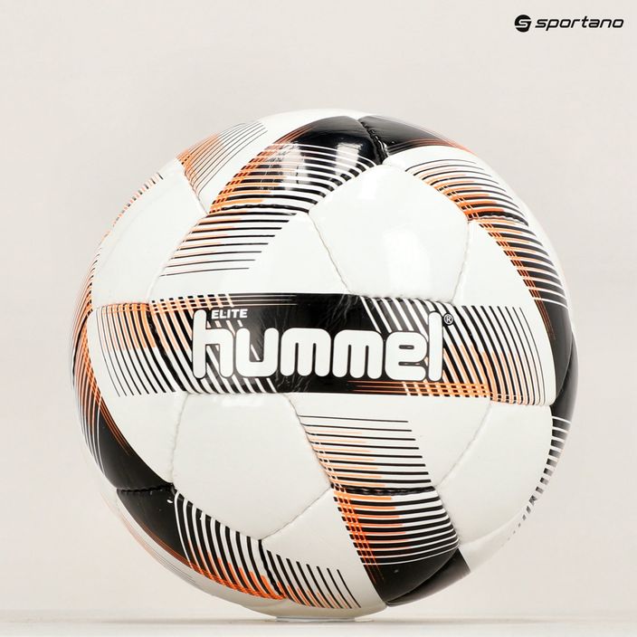Hummel Elite FB fotbalový míč bílý/černý/stříbrný velikost 4 6