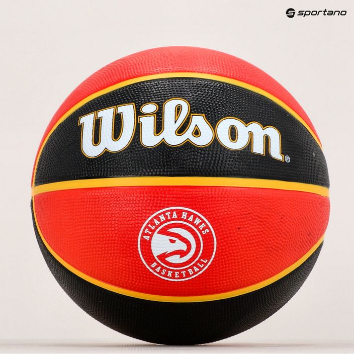 Wilson NBA Team Tribute Atlanta Hawks basketbal WTB1300XBATL velikost 7 5