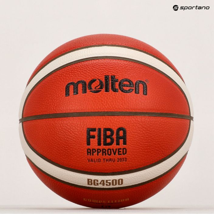 Basketbalový míč Molten B6G4500 FIBA velikost 6 9