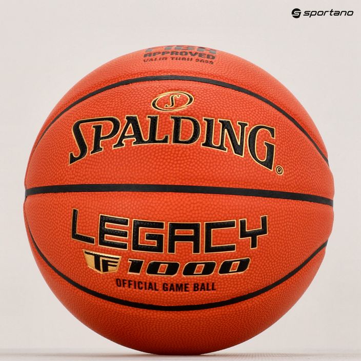Basketbalový míč Spalding TF-1000 Legacy FIBA 76964Z velikost 6 6