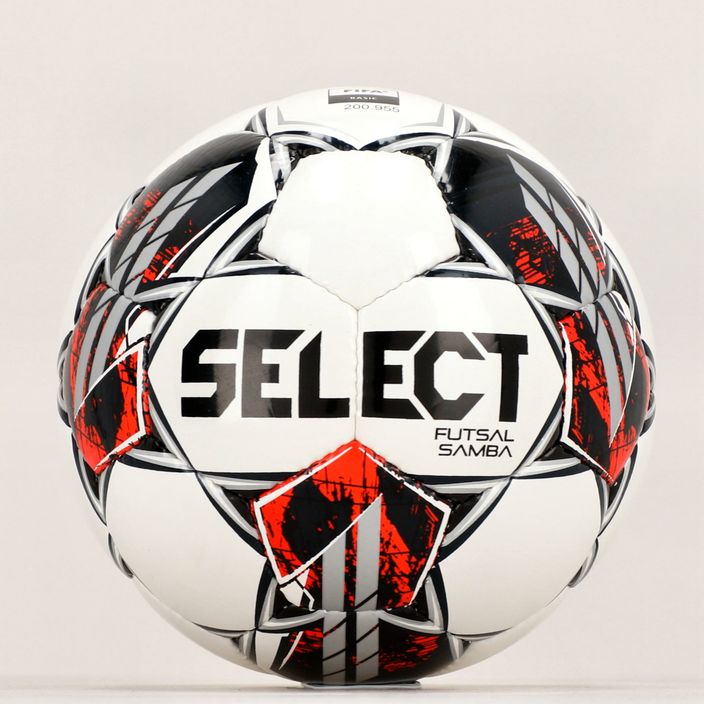 Select Futsal Samba V22 fotbal bílo-černý 32007 5