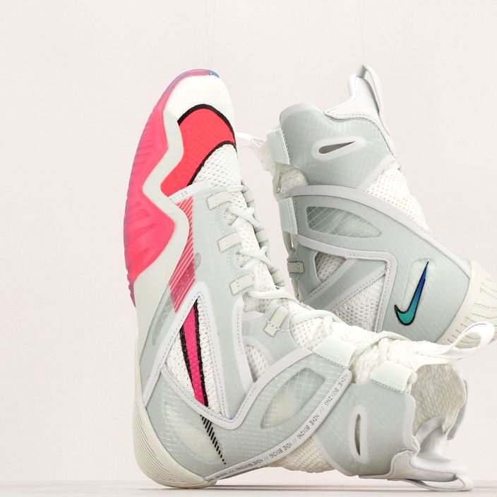 Boxerské boty Nike Hyperko 2 LE white/pink blast/chiller blue/hyper 11