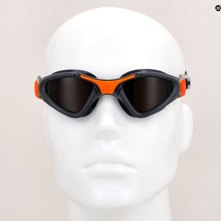 Plavecké brýle Aquasphere Kayenne šedé/oranžové 11