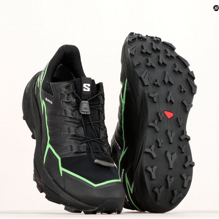 Pánská běžecká obuv Salomon Thundercross GTX black/gecko/gecko/black 13