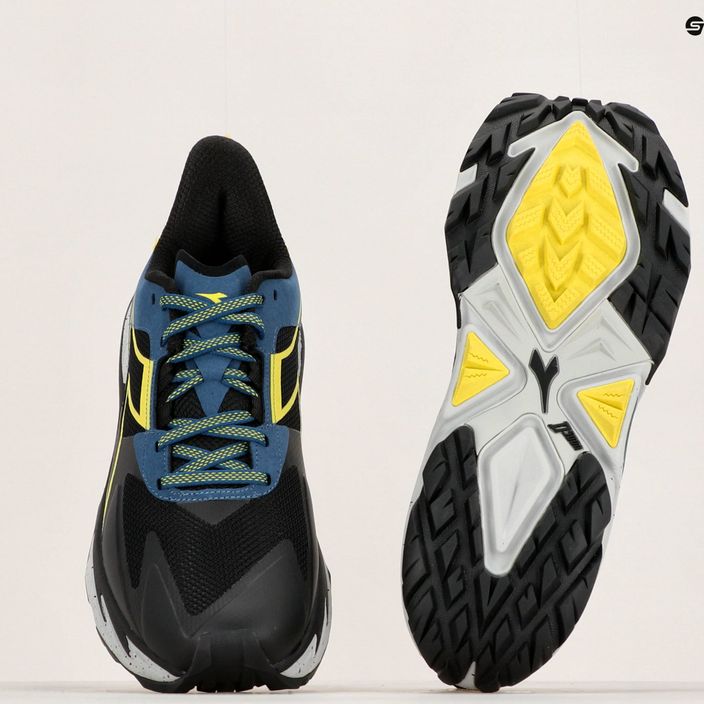 Pánská běžecká obuv Diadora Equipe Sestriere-XT blk/evening primrose/silver dd 19