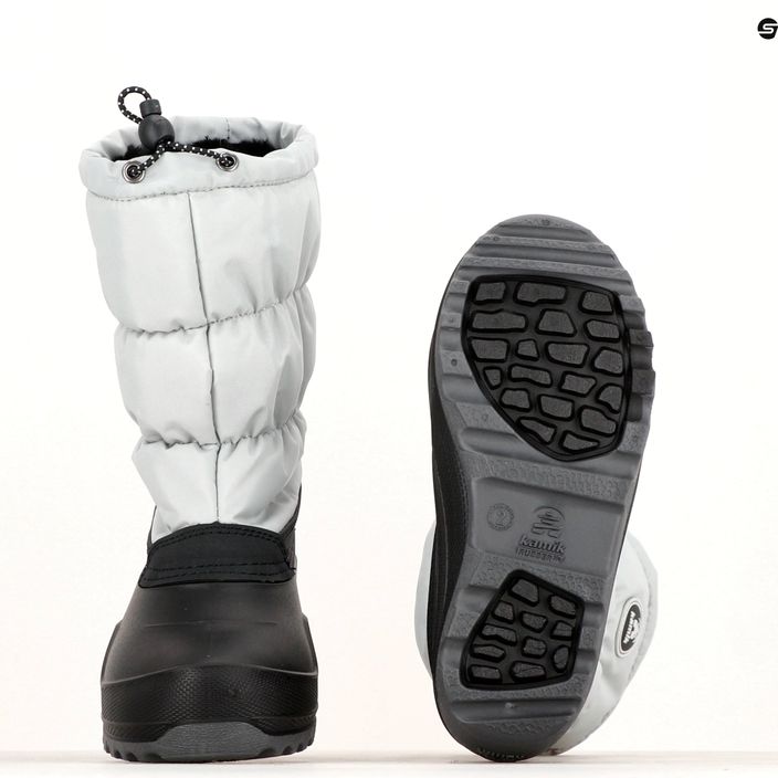 Chlapecké trekové boty Kamik Snowcozy light grey 14