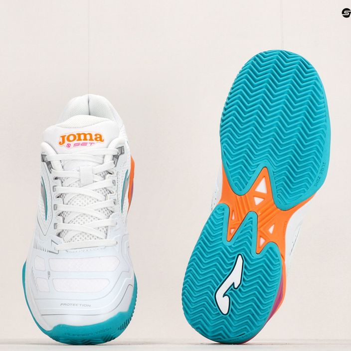 Dámská tenisová obuv Joma Set Lady white/orange 14