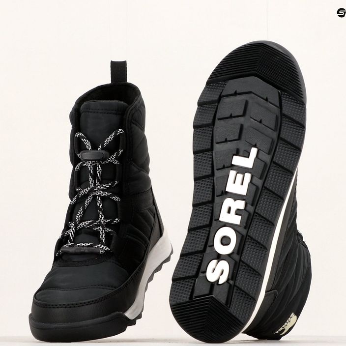 Dětské trekové boty Sorel Whitney II Short Lace Wp black/black 15