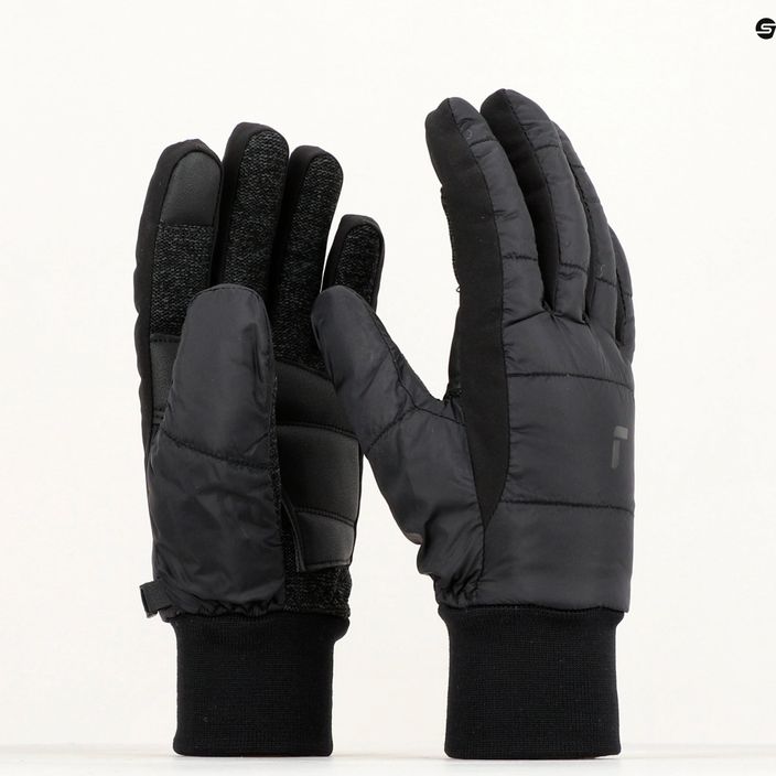 Lyžařské rukavice Reusch Stratos Touch-Tec černé 11