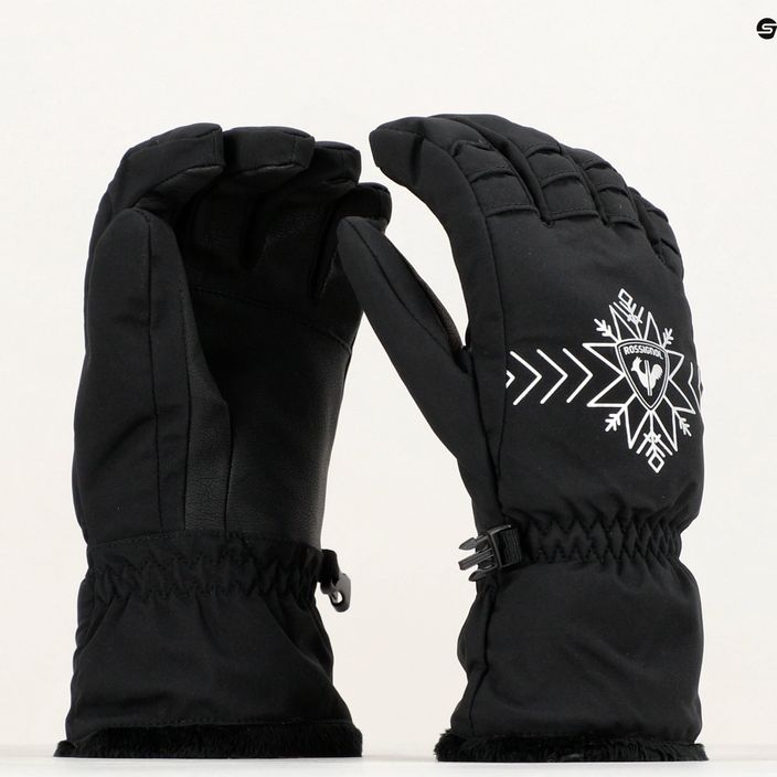 Dámské lyžařské rukavice Rossignol Perfy G black 8