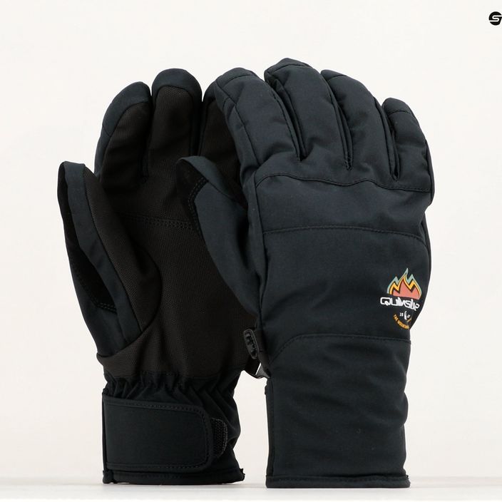 Pánské snowboardové rukavice Quiksilver Cross true black 8