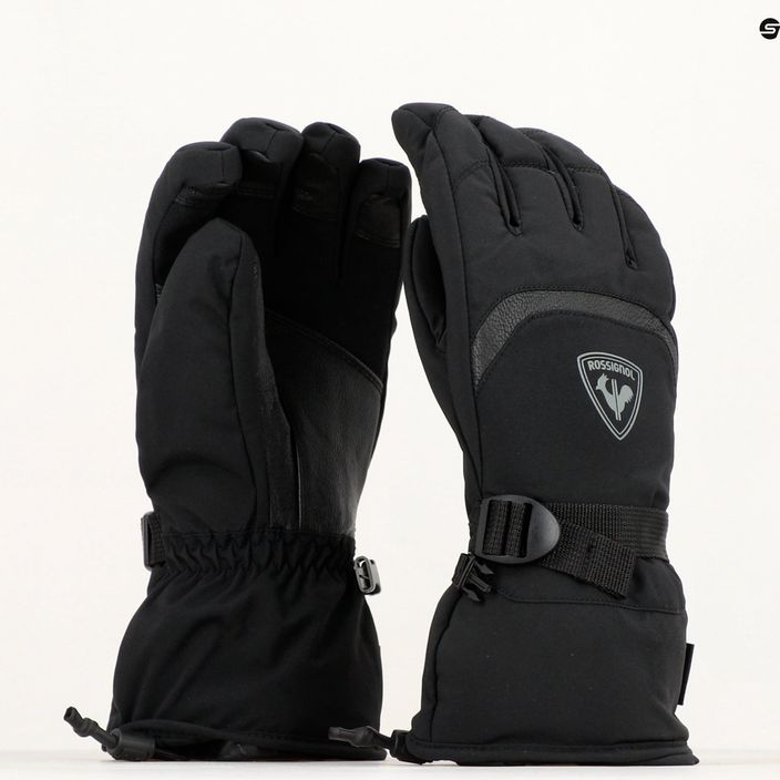 Rossignol Type Impr G pánské lyžařské rukavice černé 8