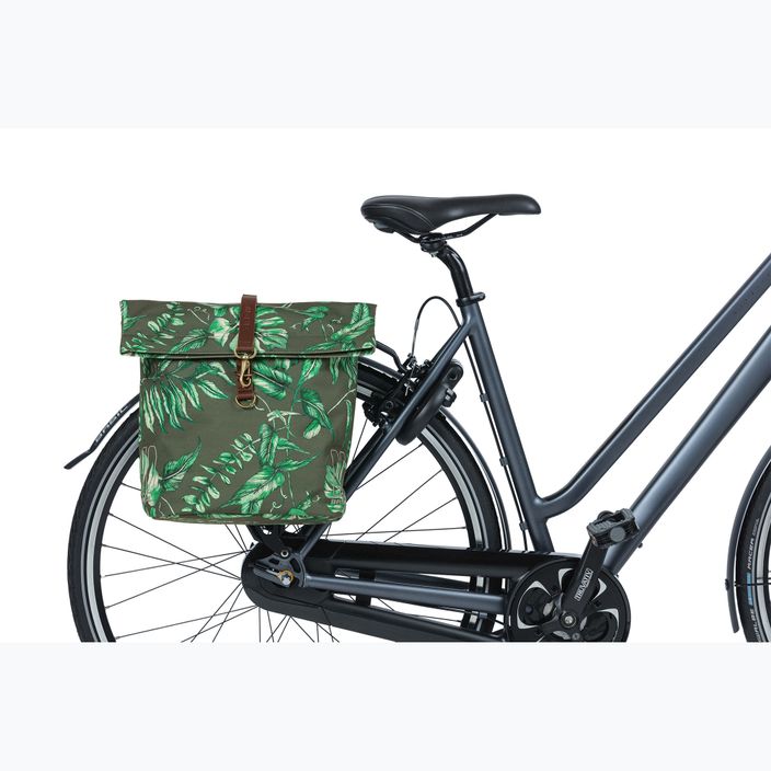 Cyklistické brašny  Basil Ever-Green Double Bicycle Bag 32 l thyme green 6