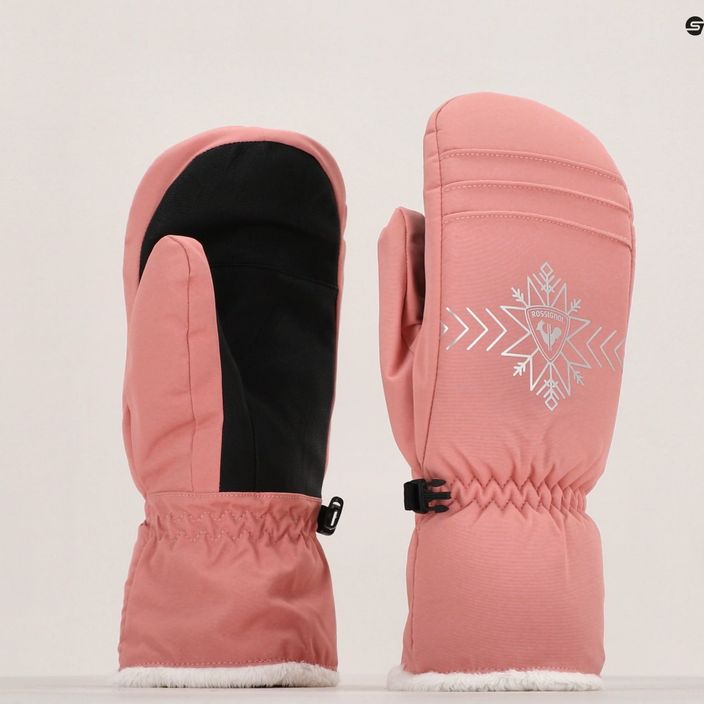Rossignol dámské lyžařské rukavice Perfy M cooper pink 8