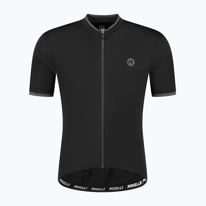 Pánský cyklistický dres    Rogelli Essential black 3