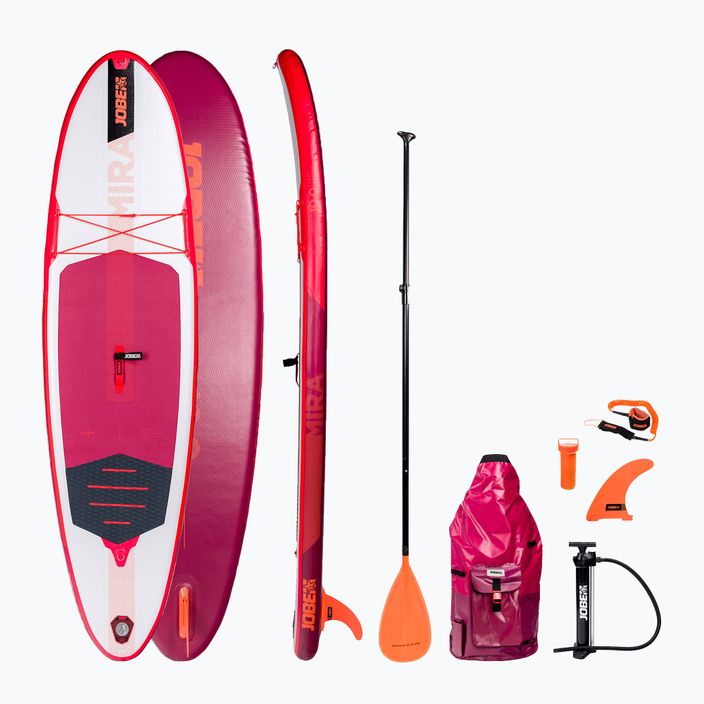 SUP prkno Jobe Aero Mira 10.0 Inflatable SUP Package red 486421008-PCS.