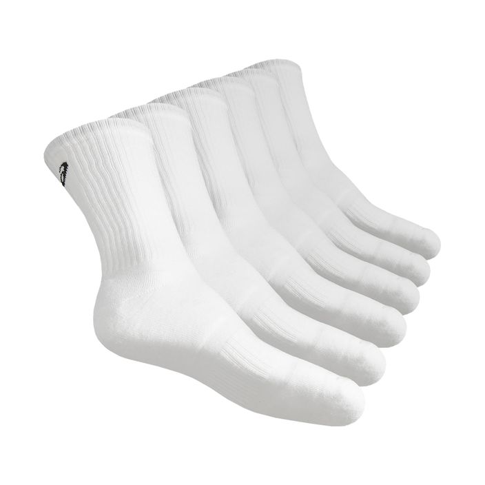 ASICS Crew ponožky 6 párů bílé 2