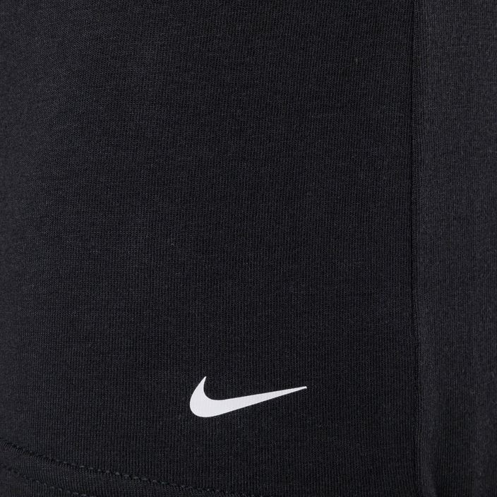 Pánské tréninkové tričko Nike Everyday Cotton Stretch Crew Neck SS 2Pk 100 černá 3