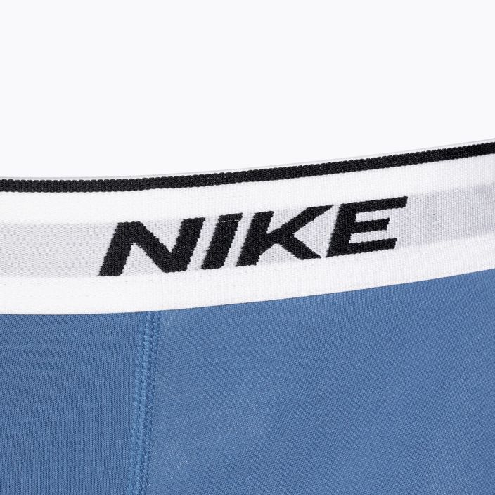 Pánské boxerky Nike Everyday Cotton Stretch Trunk 3 páry star blue/wolf grey/black white 5