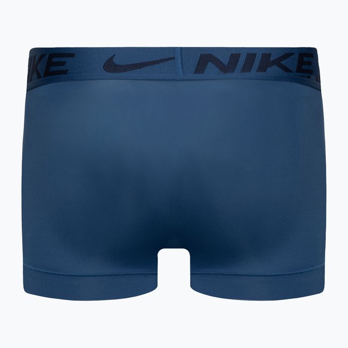 Pánské boxerky Nike Dri-Fit Essential Micro Trunk 3 páry modrá/červená/bílá 5