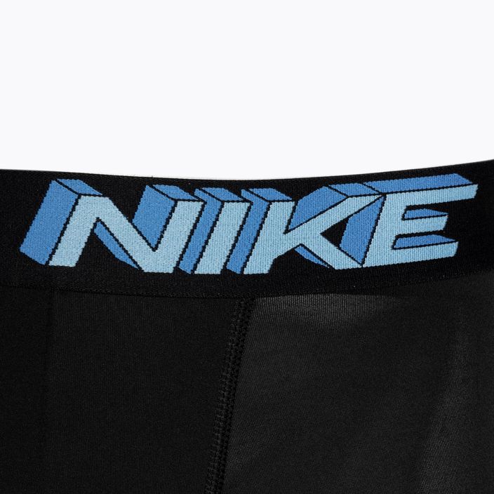 Pánské boxerky Nike Dri-Fit Essential Micro Trunk 3 páry stadium green/pink rise/black 3d 5