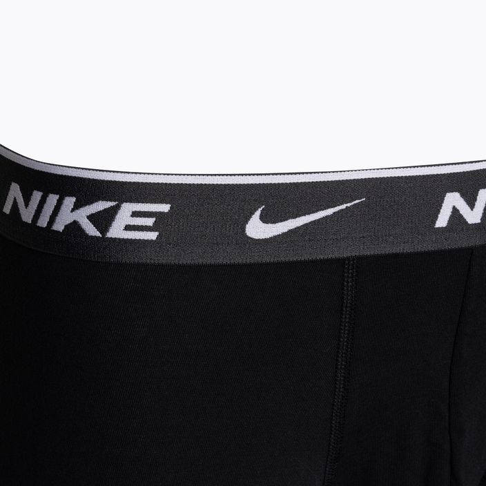 Pánské boxerky Nike Everyday Cotton Stretch Trunk 3 páry černá/fialová/oranžová 6