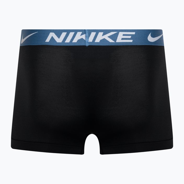Pánské boxerky Nike Dri-Fit Essential Micro Trunk 3 páry black/star blue/pear/anthracite 5