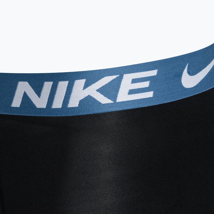 Pánské boxerky Nike Dri-Fit Essential Micro Trunk 3 páry black/star blue/pear/anthracite 7
