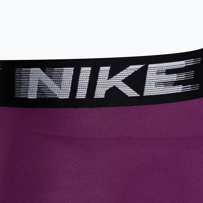 Pánské boxerky Nike Dri-Fit Essential Micro Trunk 3 páry violet/wolf grey/black 6