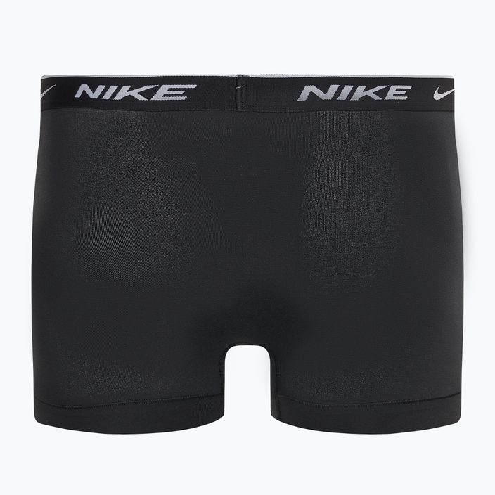 Pánské boxerky  Nike Everyday Cotton Stretch Trunk 3 páry black/armory navy/black 3