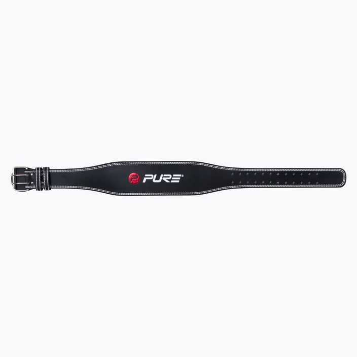 Vzpěračský pás Pure2Improve Weight černý P2I200780 3