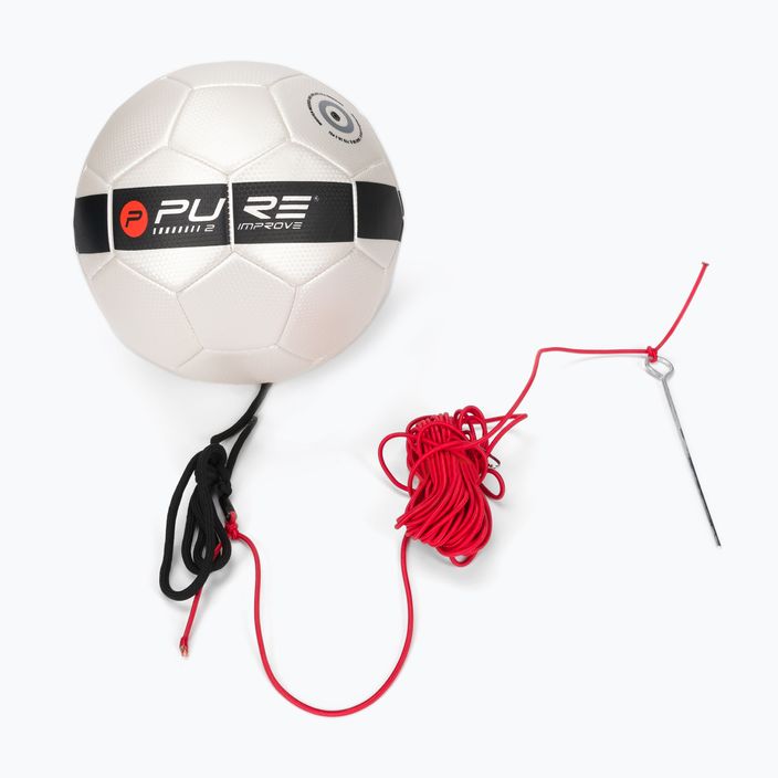 Fotbalový trenažér Pure2Improve Soccer Ball Trainer Černo-červený 2929 2