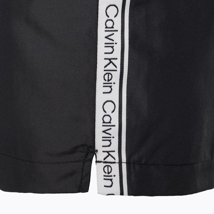 Pánské plavecké šortky Calvin Klein Medium Drawstring černé 8