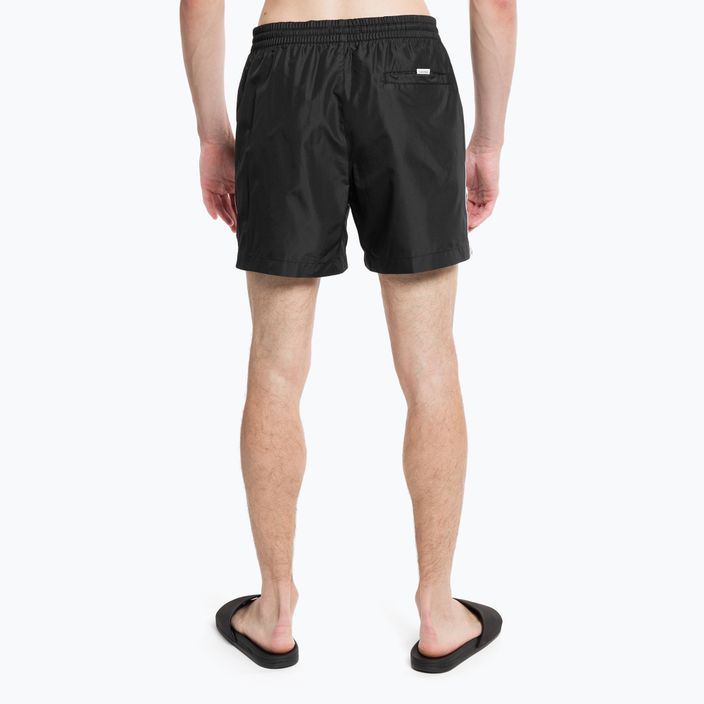 Pánské plavecké šortky Calvin Klein Medium Drawstring černé 5