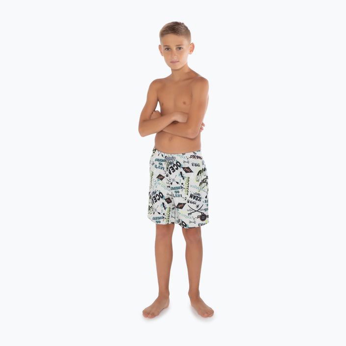 Dětské plavecké šortky Protest Prtyansen bílé P2810621 4