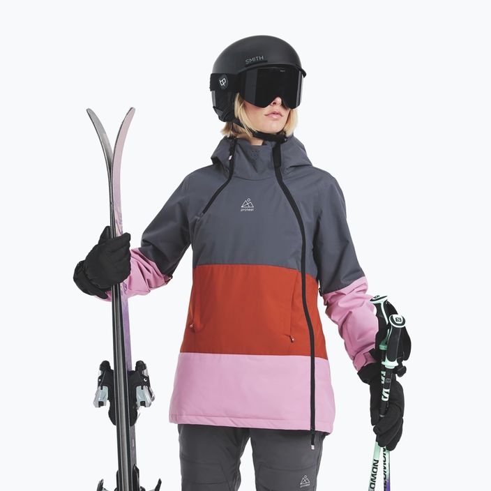 Dámská lyžařská bunda Protest Prtlimia shadow grey 5