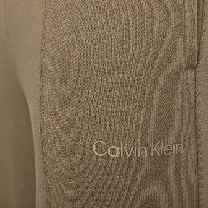 Pánské tréninkové šortky Calvin Klein 8.5" Knit 8HU šedé olivové 7