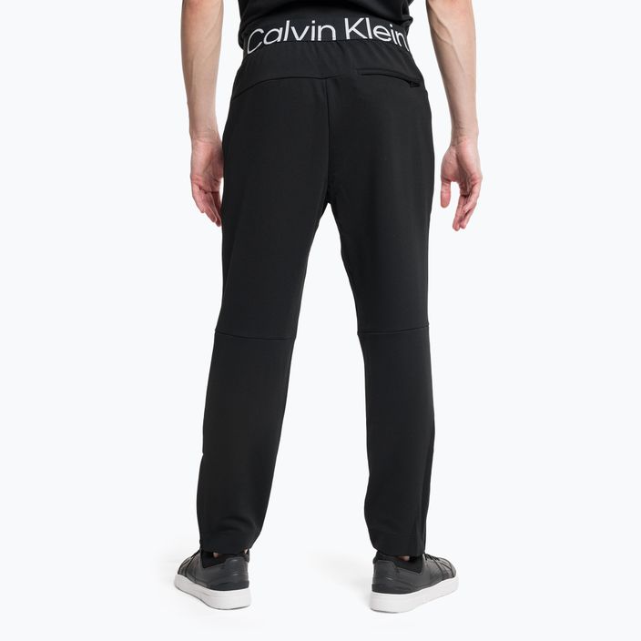 Pánské tréninkové kalhoty Calvin Klein Knit BAE black beauty 3