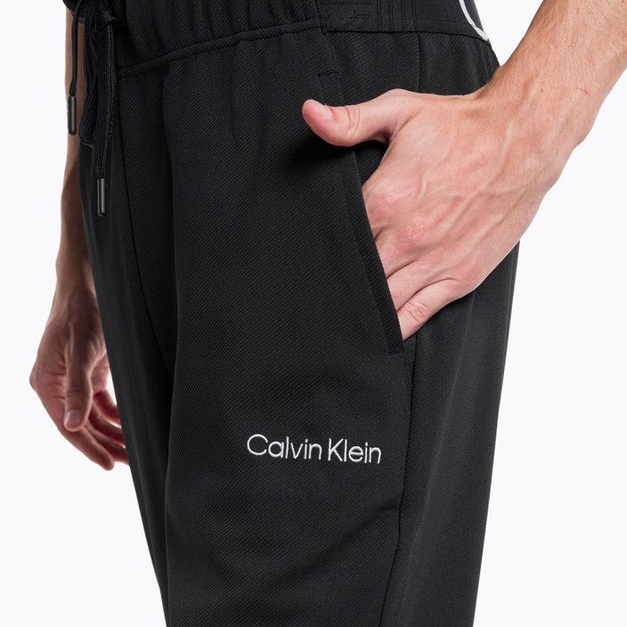 Pánské tréninkové kalhoty Calvin Klein Knit BAE black beauty 7