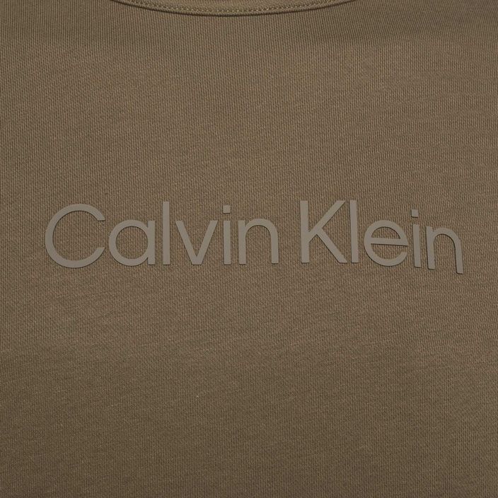 Pánský svetr Calvin Klein 8HU šedá olivová mikina 7