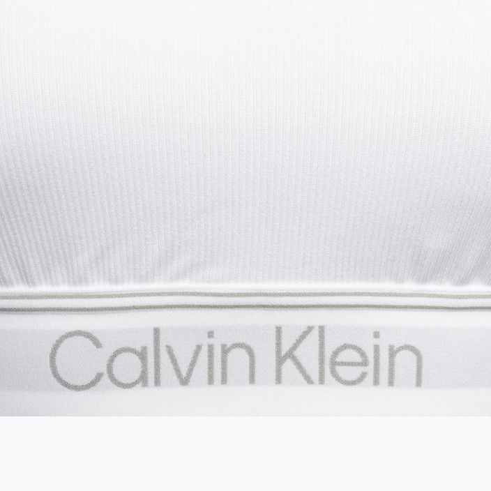 Calvin Klein Medium Support YAF jasně bílá fitness podprsenka 3