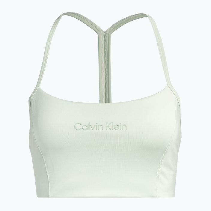 Calvin Klein Low Support 8HV seaspray zelená fitness podprsenka 6