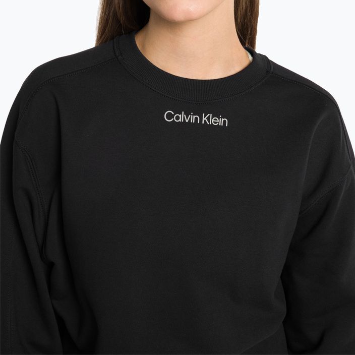 Dámská mikina Calvin Klein Pullover BAE black beauty 4