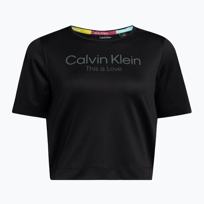 Dámské tričko Calvin Klein Knit black beauty 5