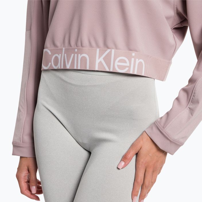 Dámská mikina Calvin Klein Pullover gray rose 4