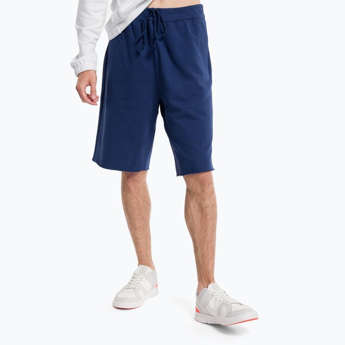 Pánské tréninkové šortky Calvin Klein 7" Knit 6FZ blue depths