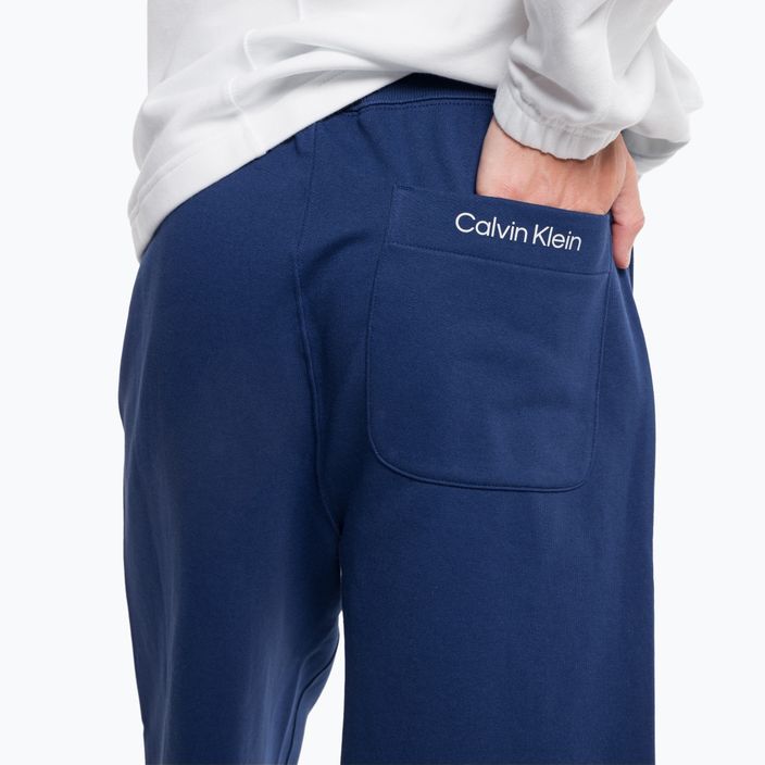 Pánské tréninkové šortky Calvin Klein 7" Knit 6FZ blue depths 4